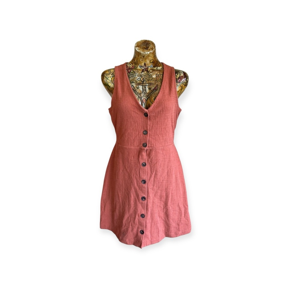 Madewell sleeveless button down dress mini casual medium
